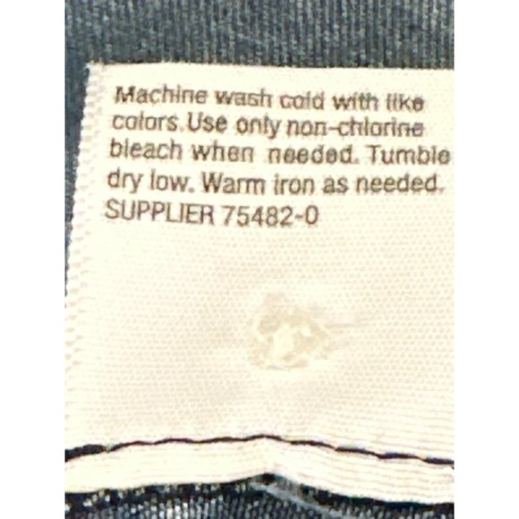 A.N.A. A New Approach Black Red Purple Geometric Print Roll Tab Sleeves Size XL - Picture 9 of 9